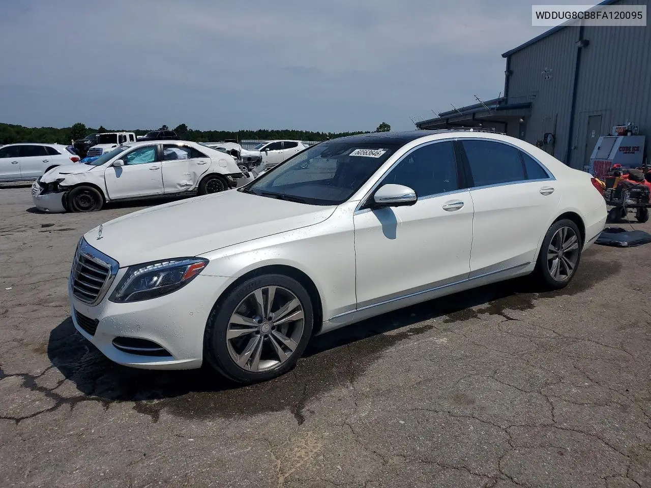 2015 Mercedes-Benz S 550 VIN: WDDUG8CB8FA120095 Lot: 60563646