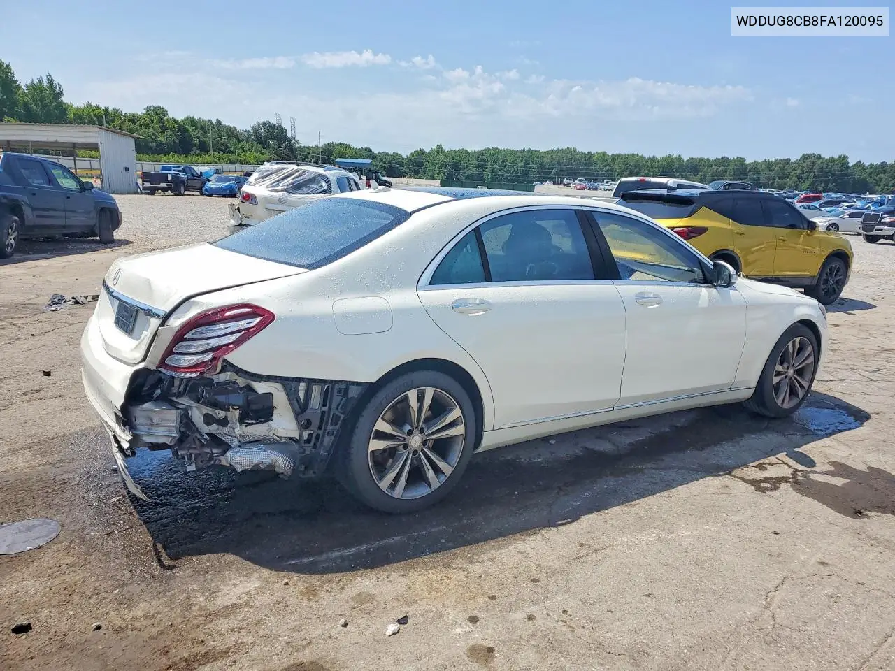 2015 Mercedes-Benz S 550 VIN: WDDUG8CB8FA120095 Lot: 60563646
