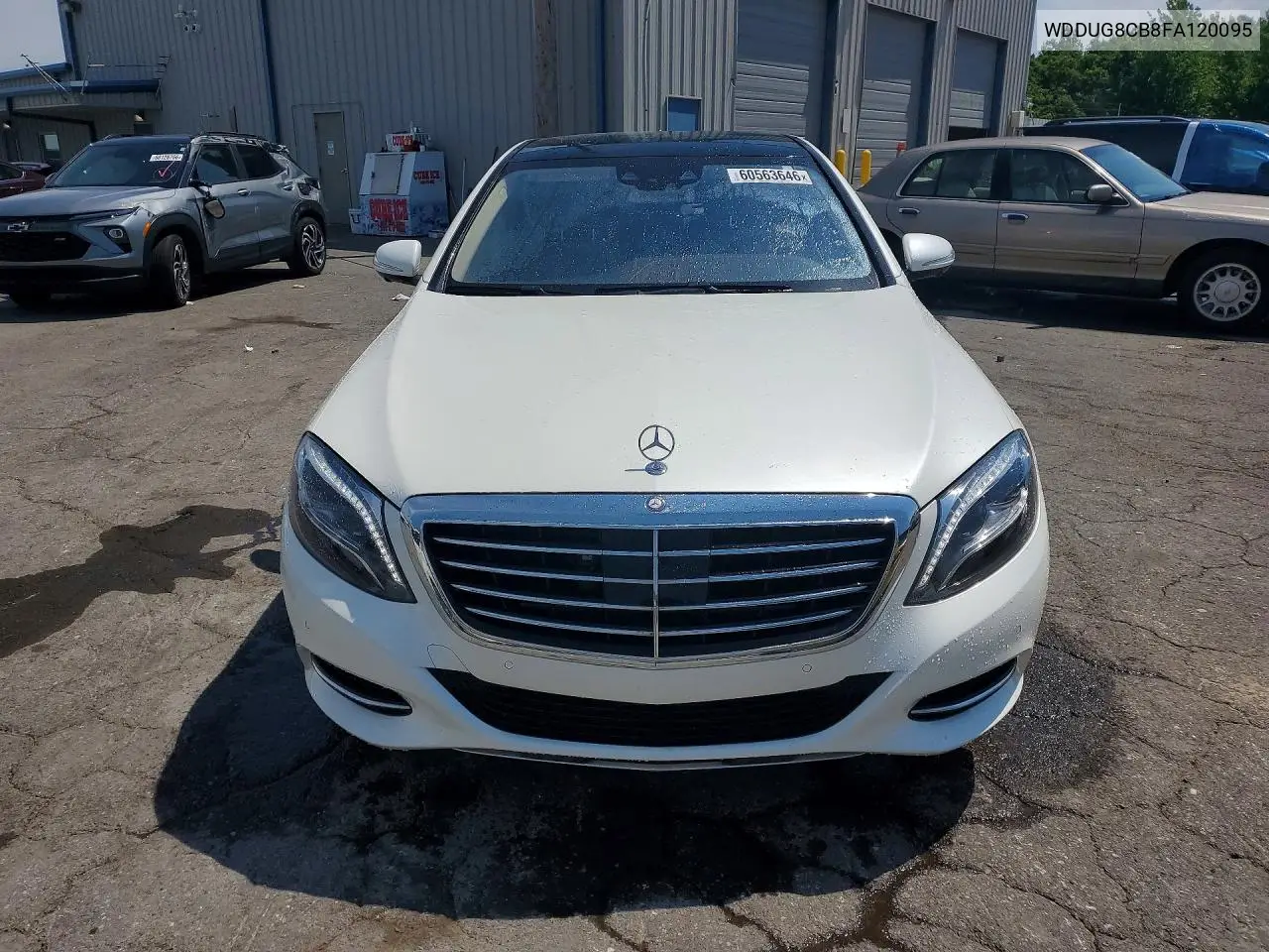 2015 Mercedes-Benz S 550 VIN: WDDUG8CB8FA120095 Lot: 60563646