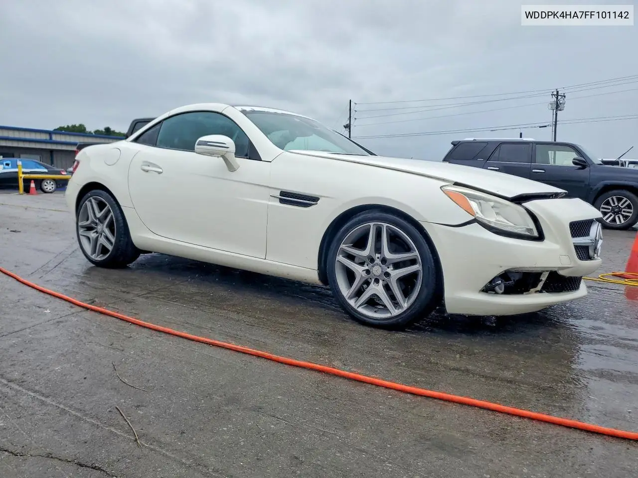 2015 Mercedes-Benz Slk 250 VIN: WDDPK4HA7FF101142 Lot: 60606326