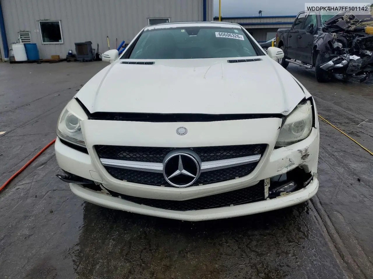 2015 Mercedes-Benz Slk 250 VIN: WDDPK4HA7FF101142 Lot: 60606326