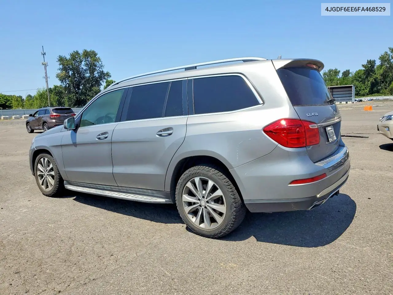 2015 Mercedes-Benz Gl 450 4Matic VIN: 4JGDF6EE6FA468529 Lot: 60702316