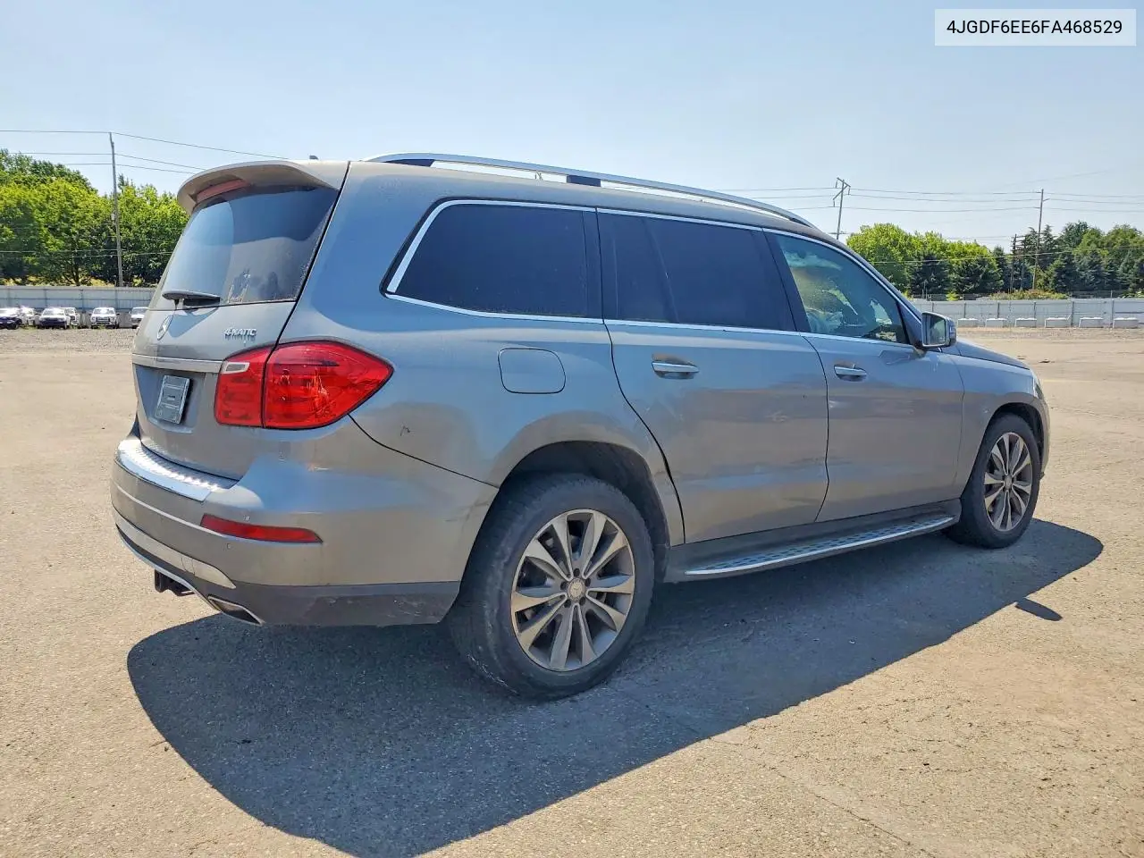 2015 Mercedes-Benz Gl 450 4Matic VIN: 4JGDF6EE6FA468529 Lot: 60702316