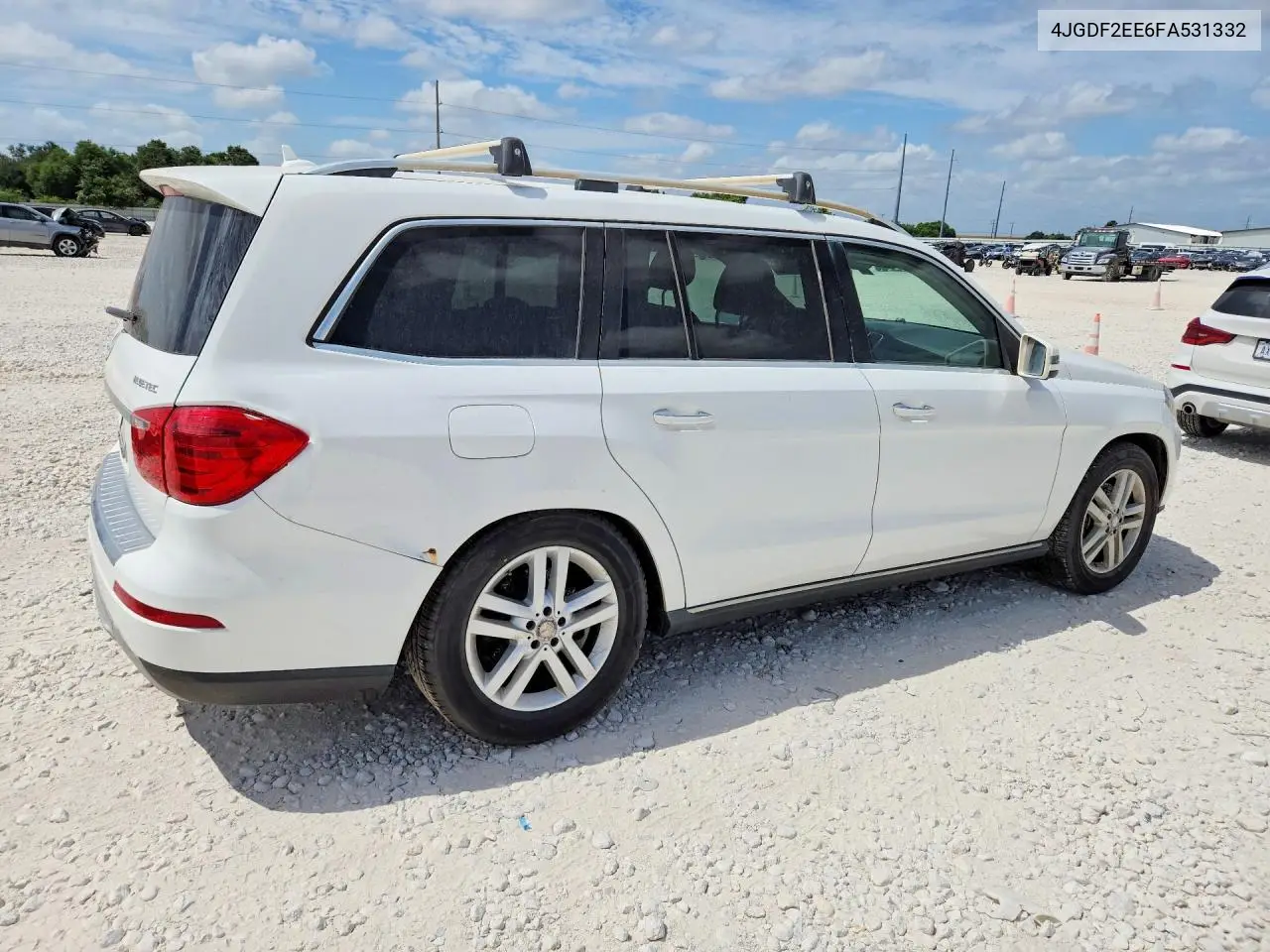 2015 Mercedes-Benz Gl 350 Bluetec VIN: 4JGDF2EE6FA531332 Lot: 60721436