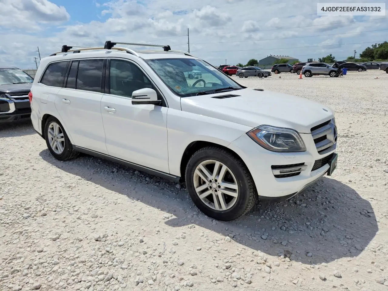 2015 Mercedes-Benz Gl 350 Bluetec VIN: 4JGDF2EE6FA531332 Lot: 60721436