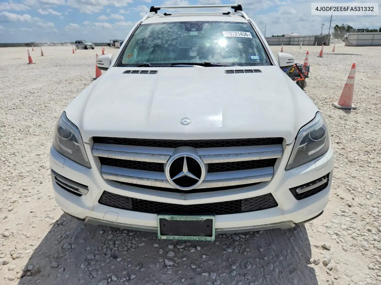2015 Mercedes-Benz Gl 350 Bluetec VIN: 4JGDF2EE6FA531332 Lot: 60721436