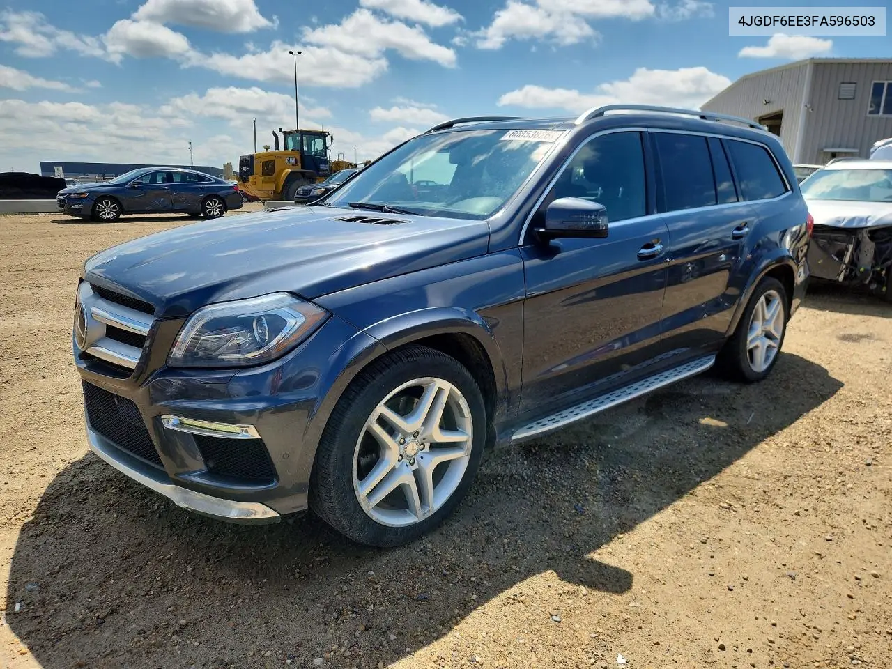 2015 Mercedes-Benz Gl 450 4Matic VIN: 4JGDF6EE3FA596503 Lot: 60853826