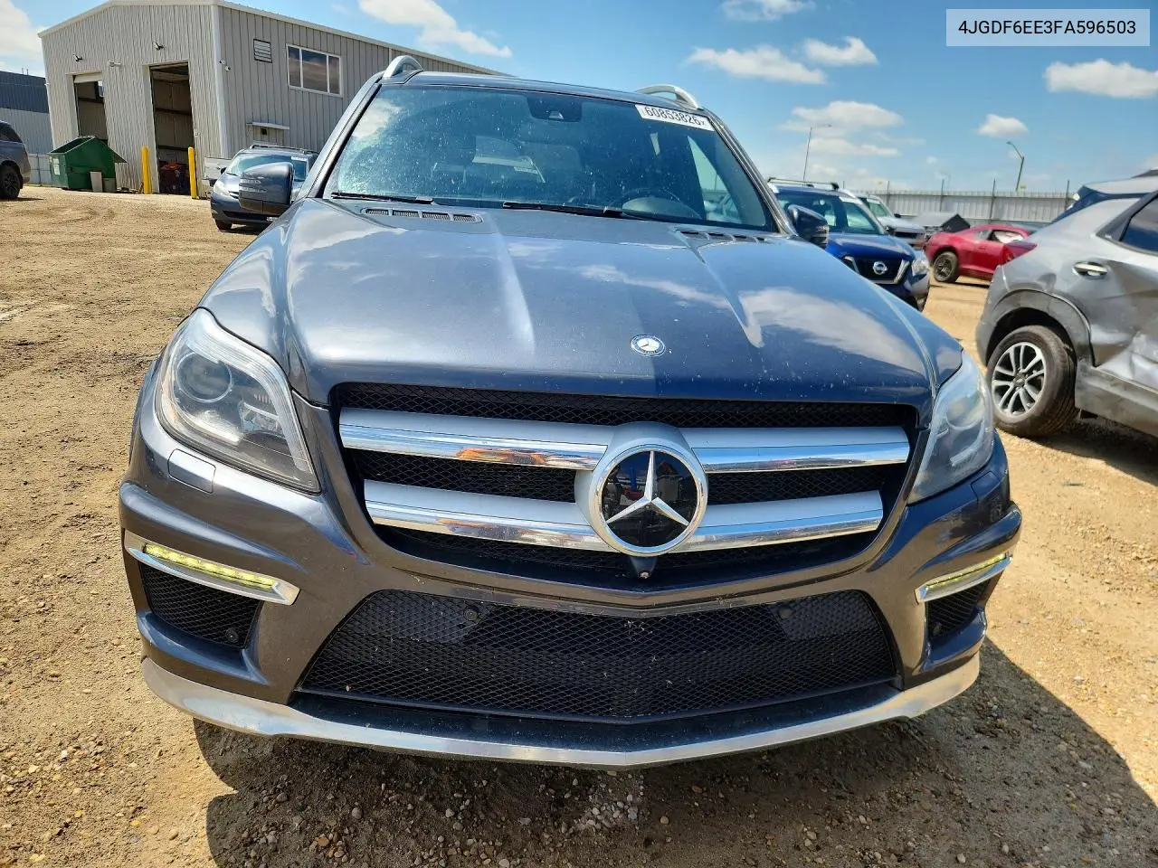 2015 Mercedes-Benz Gl 450 4Matic VIN: 4JGDF6EE3FA596503 Lot: 60853826
