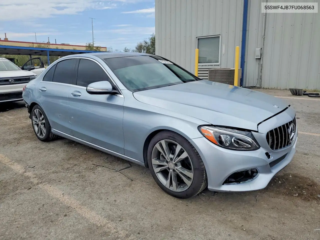2015 Mercedes-Benz C 300 VIN: 55SWF4JB7FU068563 Lot: 61342616