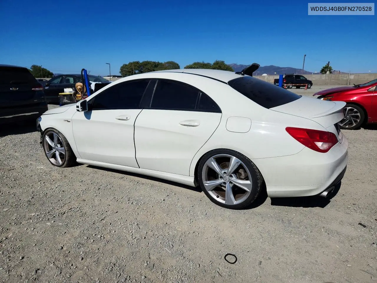 2015 Mercedes-Benz Cla 250 4Matic VIN: WDDSJ4GB0FN270528 Lot: 61399576