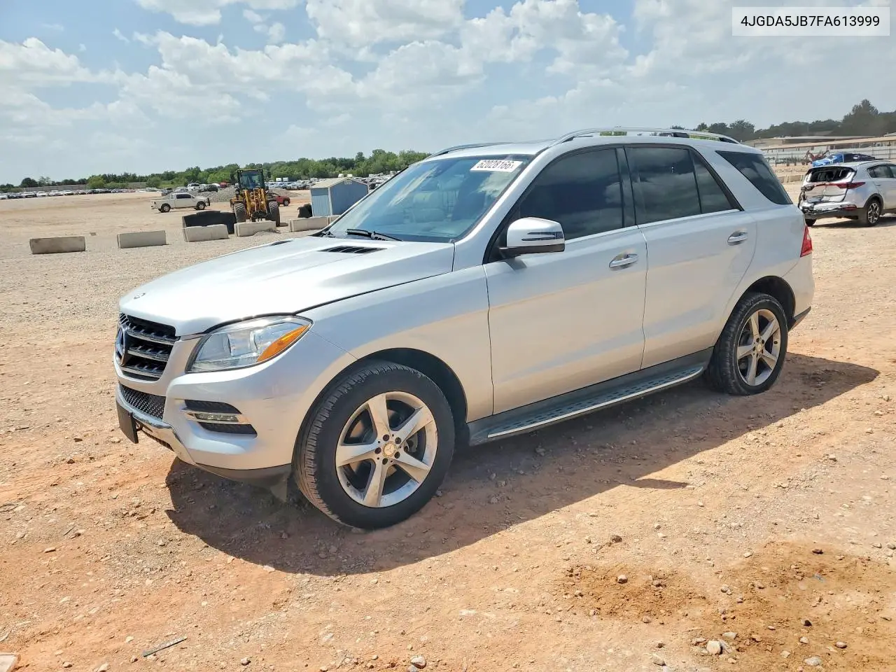 2015 Mercedes-Benz Ml 350 VIN: 4JGDA5JB7FA613999 Lot: 62028166