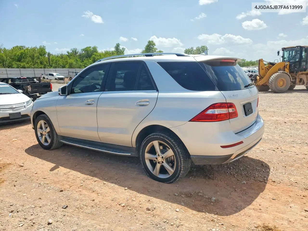 2015 Mercedes-Benz Ml 350 VIN: 4JGDA5JB7FA613999 Lot: 62028166