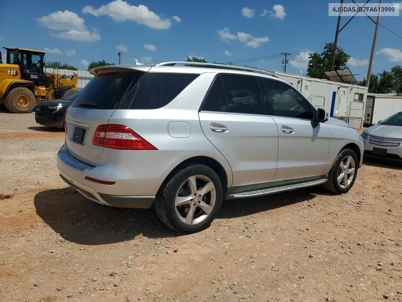 2015 Mercedes-Benz Ml 350 VIN: 4JGDA5JB7FA613999 Lot: 62028166
