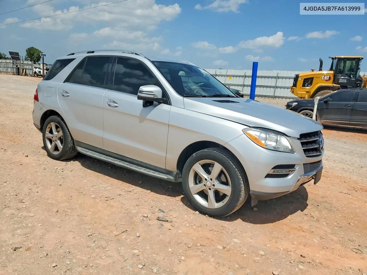 2015 Mercedes-Benz Ml 350 VIN: 4JGDA5JB7FA613999 Lot: 62028166