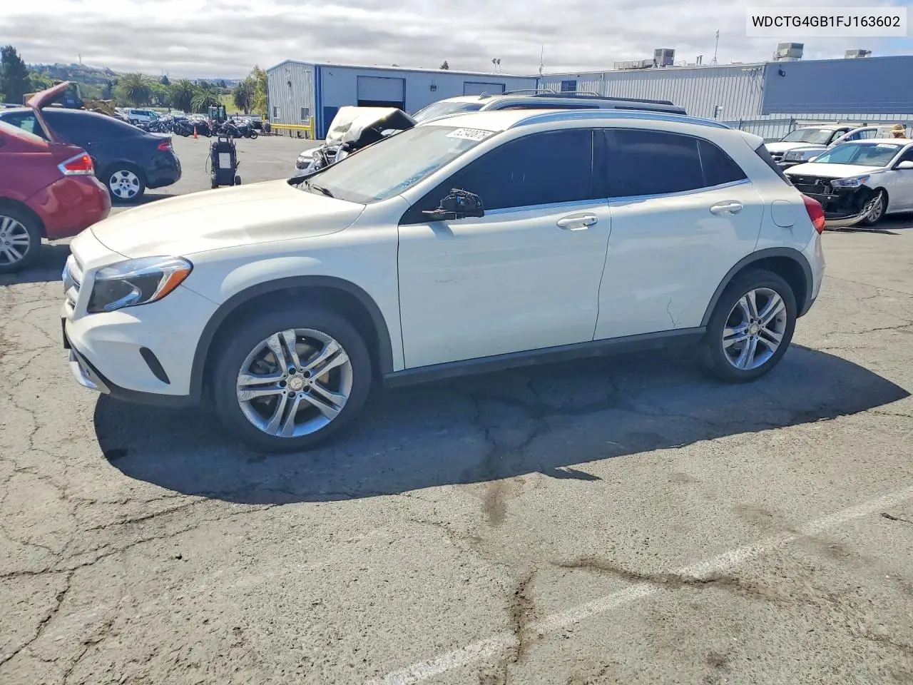2015 Mercedes-Benz Gla 250 4Matic VIN: WDCTG4GB1FJ163602 Lot: 62340876