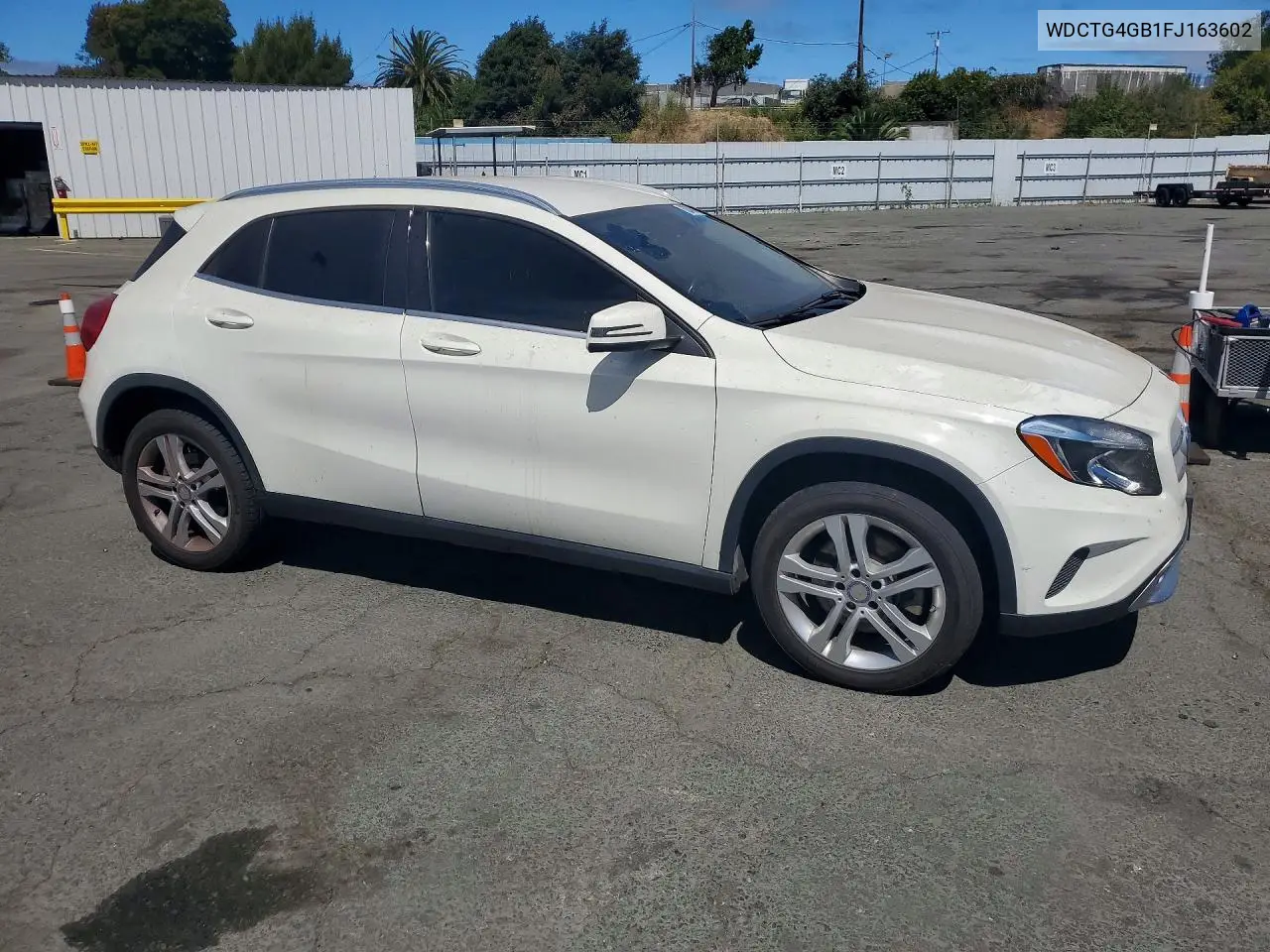 2015 Mercedes-Benz Gla 250 4Matic VIN: WDCTG4GB1FJ163602 Lot: 62340876