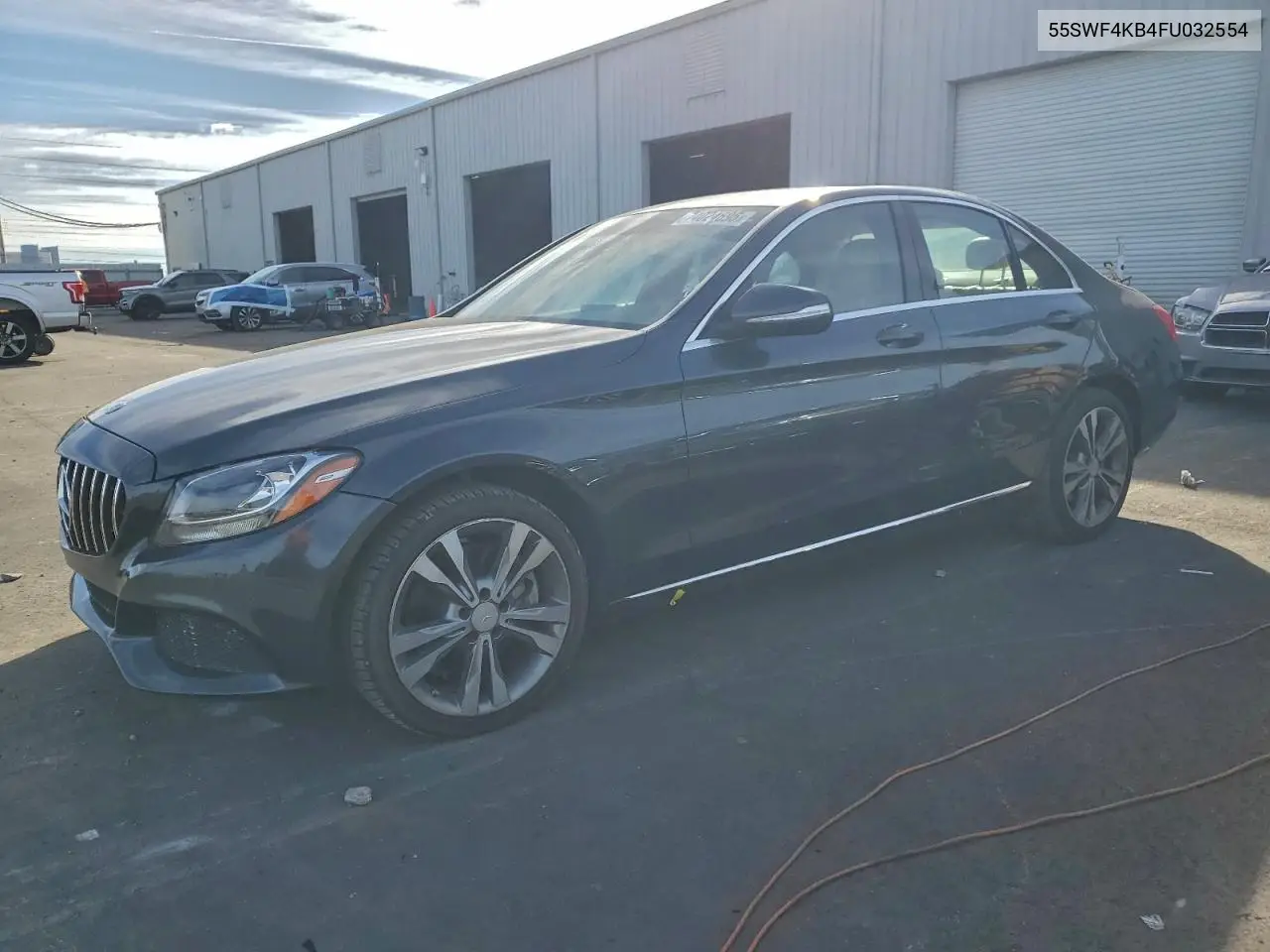 55SWF4KB4FU032554 2015 Mercedes-Benz C 300 4Matic