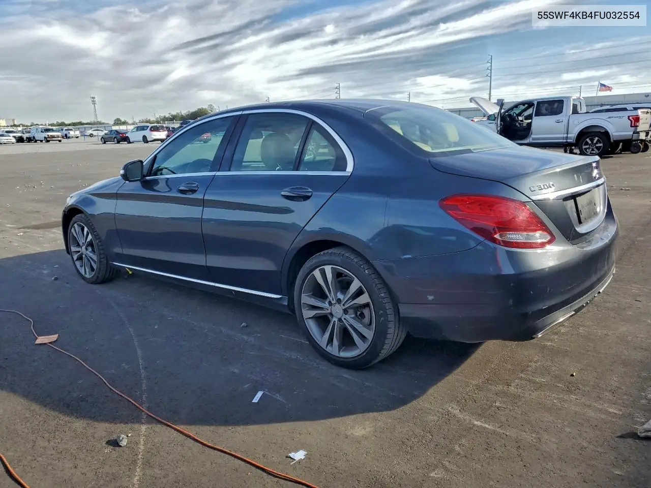55SWF4KB4FU032554 2015 Mercedes-Benz C 300 4Matic