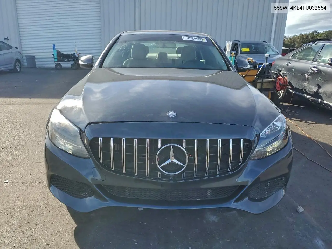 55SWF4KB4FU032554 2015 Mercedes-Benz C 300 4Matic