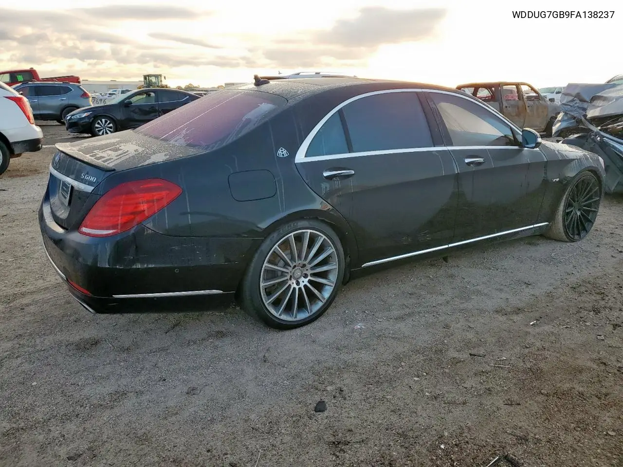WDDUG7GB9FA138237 2015 Mercedes-Benz S S600