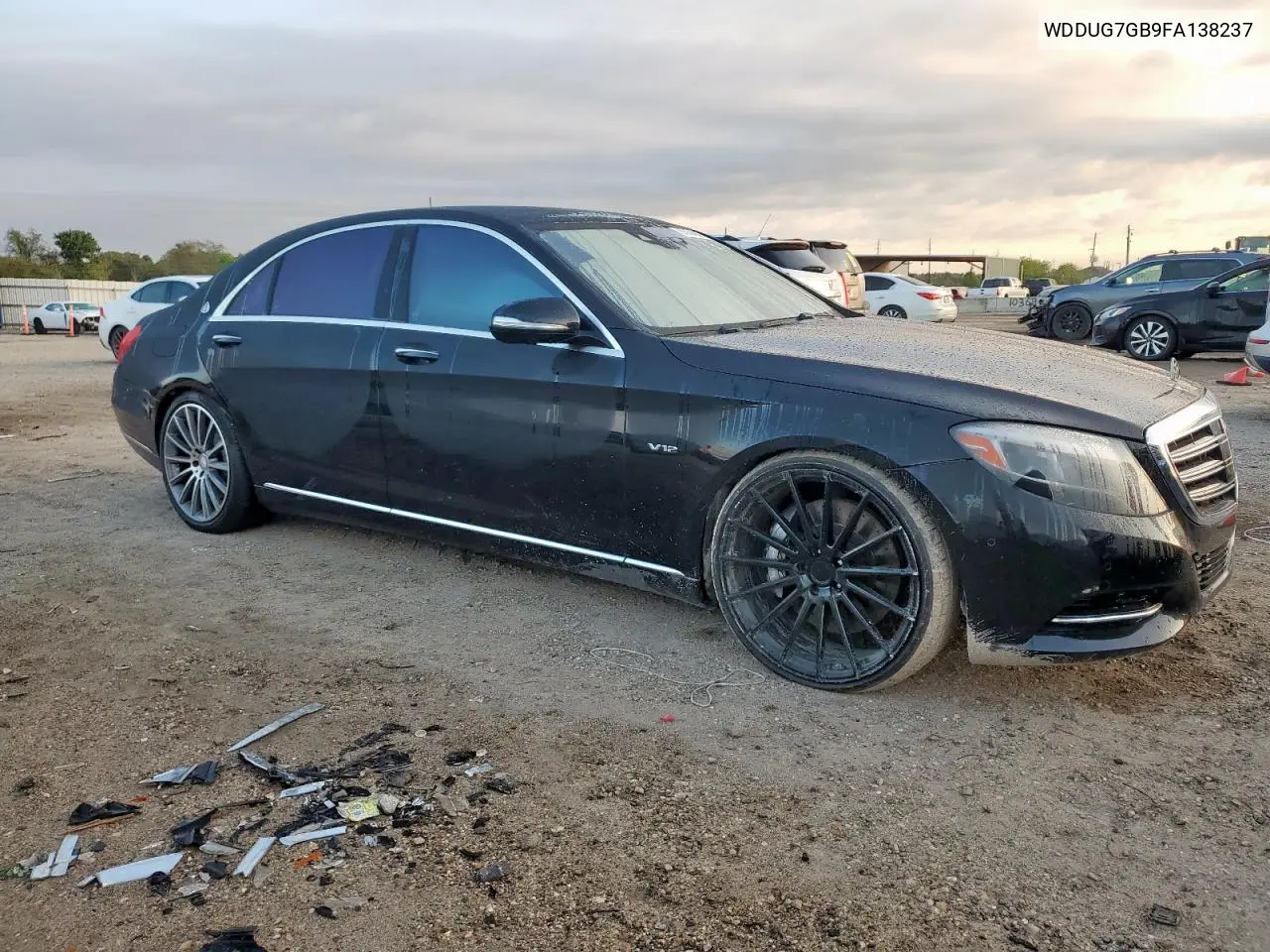 WDDUG7GB9FA138237 2015 Mercedes-Benz S S600