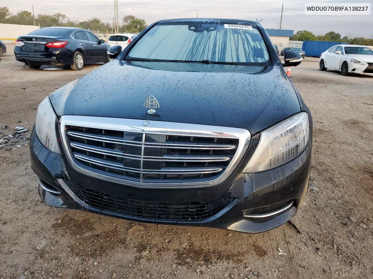 WDDUG7GB9FA138237 2015 Mercedes-Benz S S600