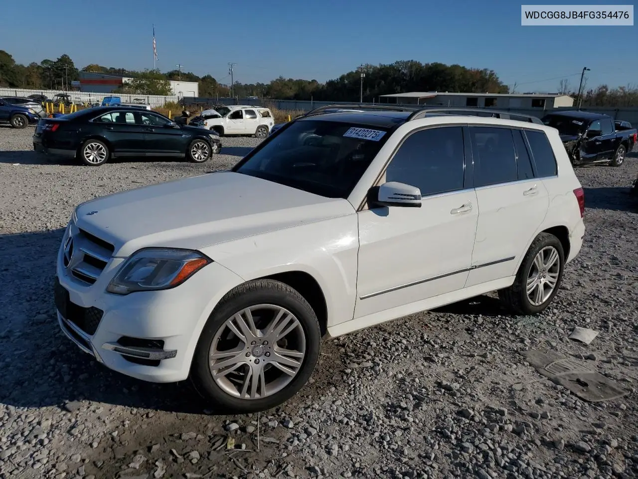 WDCGG8JB4FG354476 2015 Mercedes Benz Glk 350 4Matic