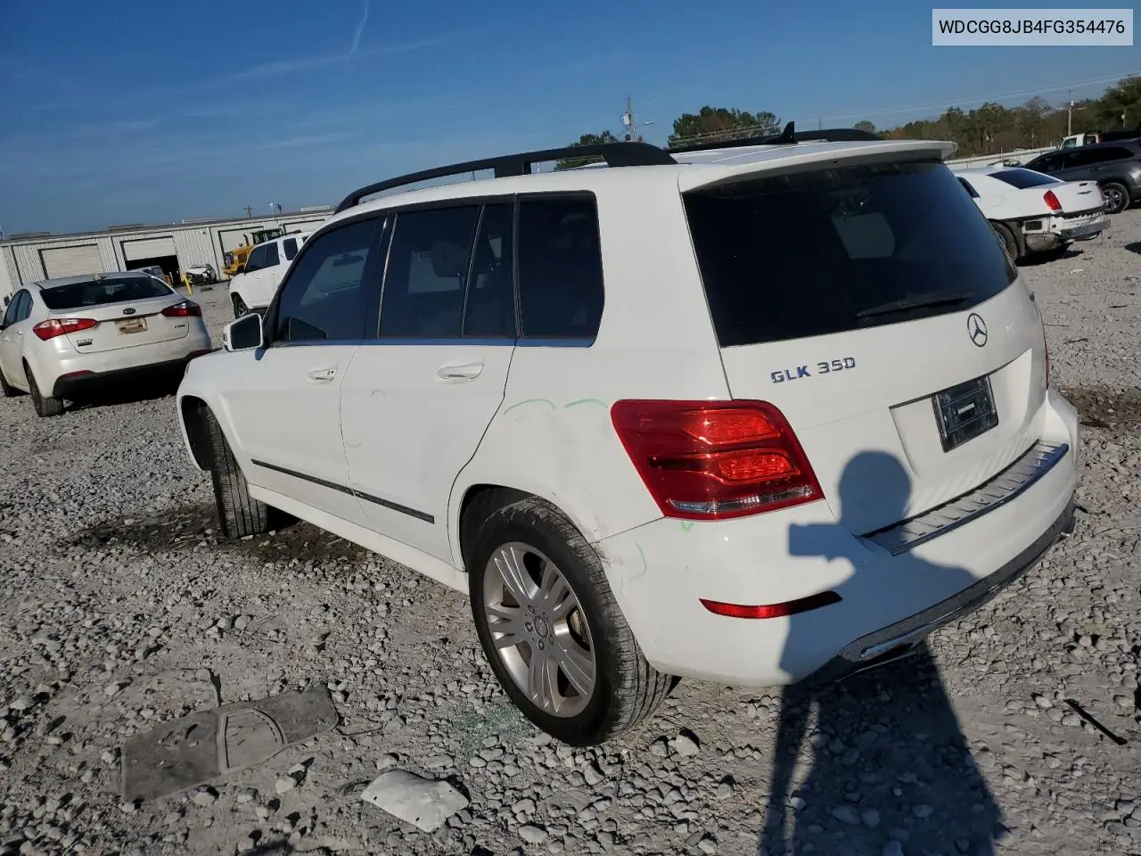 WDCGG8JB4FG354476 2015 Mercedes Benz Glk 350 4Matic