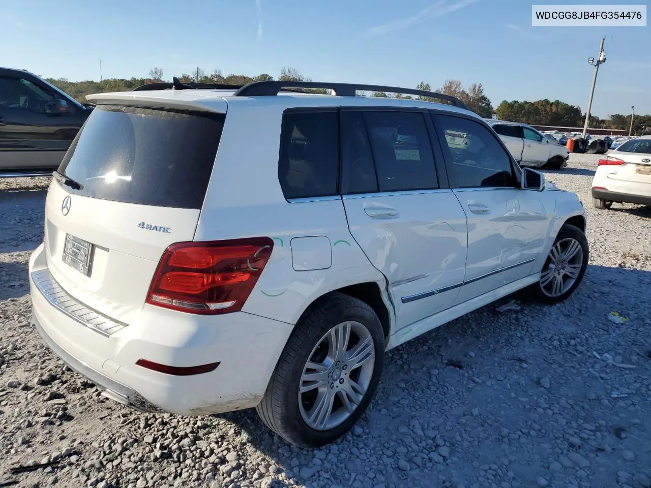 WDCGG8JB4FG354476 2015 Mercedes Benz Glk 350 4Matic