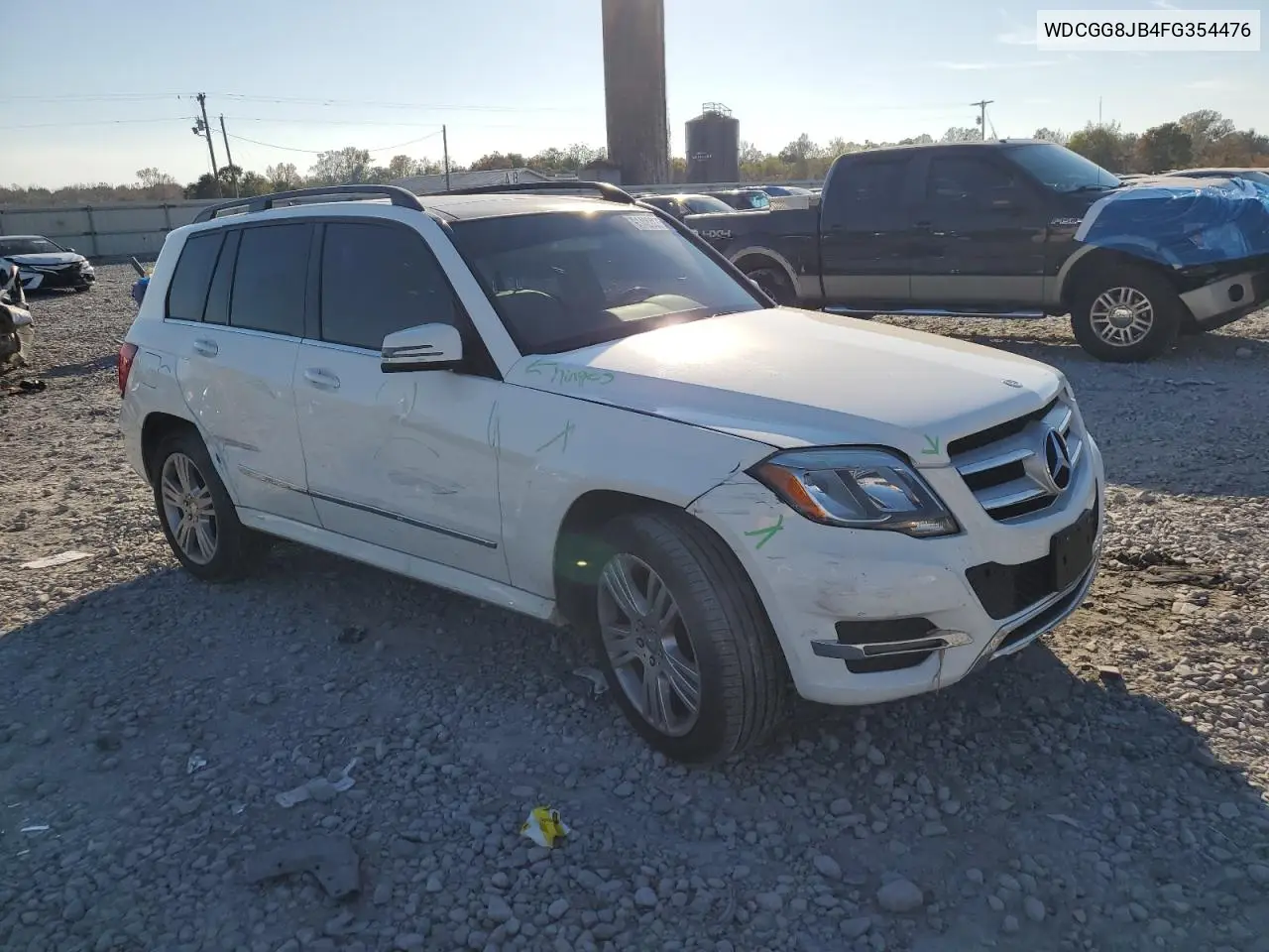 WDCGG8JB4FG354476 2015 Mercedes Benz Glk 350 4Matic