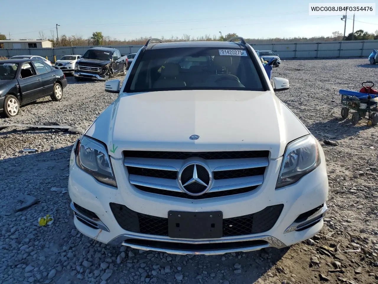 WDCGG8JB4FG354476 2015 Mercedes Benz Glk 350 4Matic