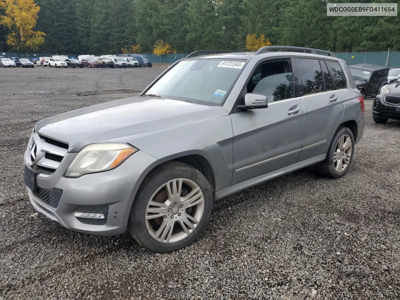 WDCGG0EB9FG411654 2015 Mercedes-Benz Glk 250 Bluetec