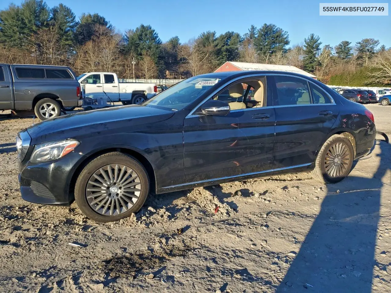 55SWF4KB5FU027749 2015 Mercedes-Benz C 300 4Matic