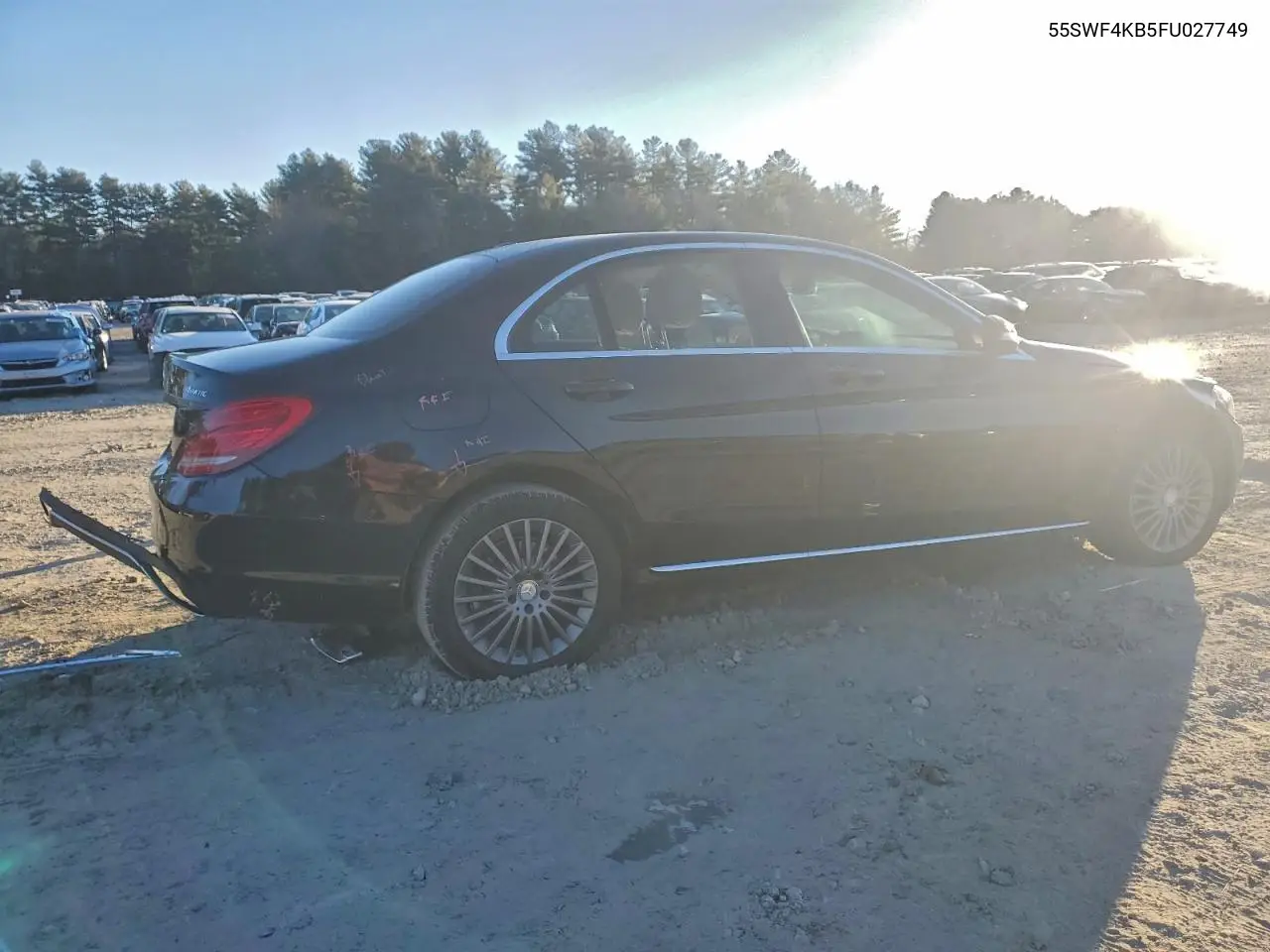 55SWF4KB5FU027749 2015 Mercedes-Benz C 300 4Matic