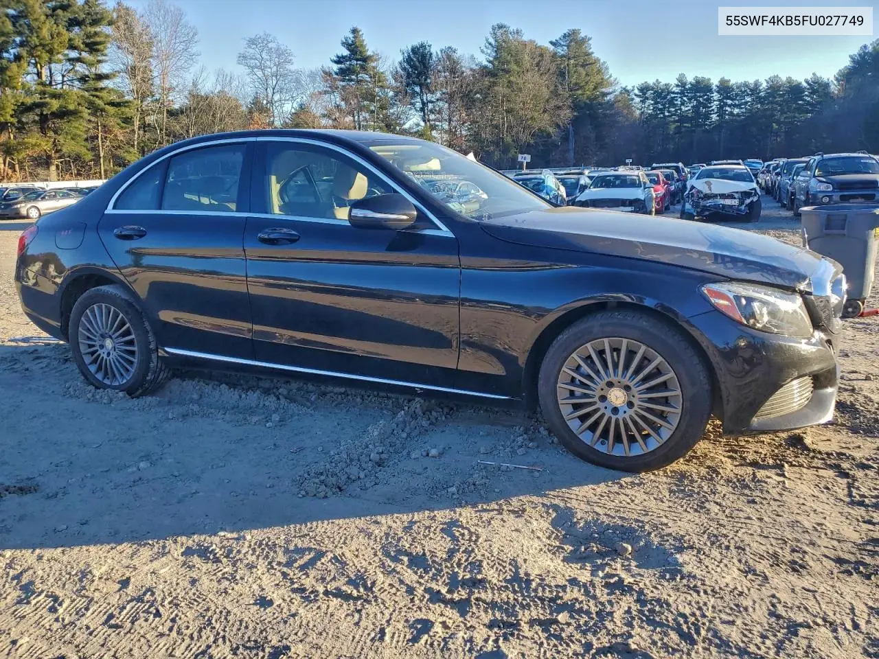 55SWF4KB5FU027749 2015 Mercedes-Benz C 300 4Matic