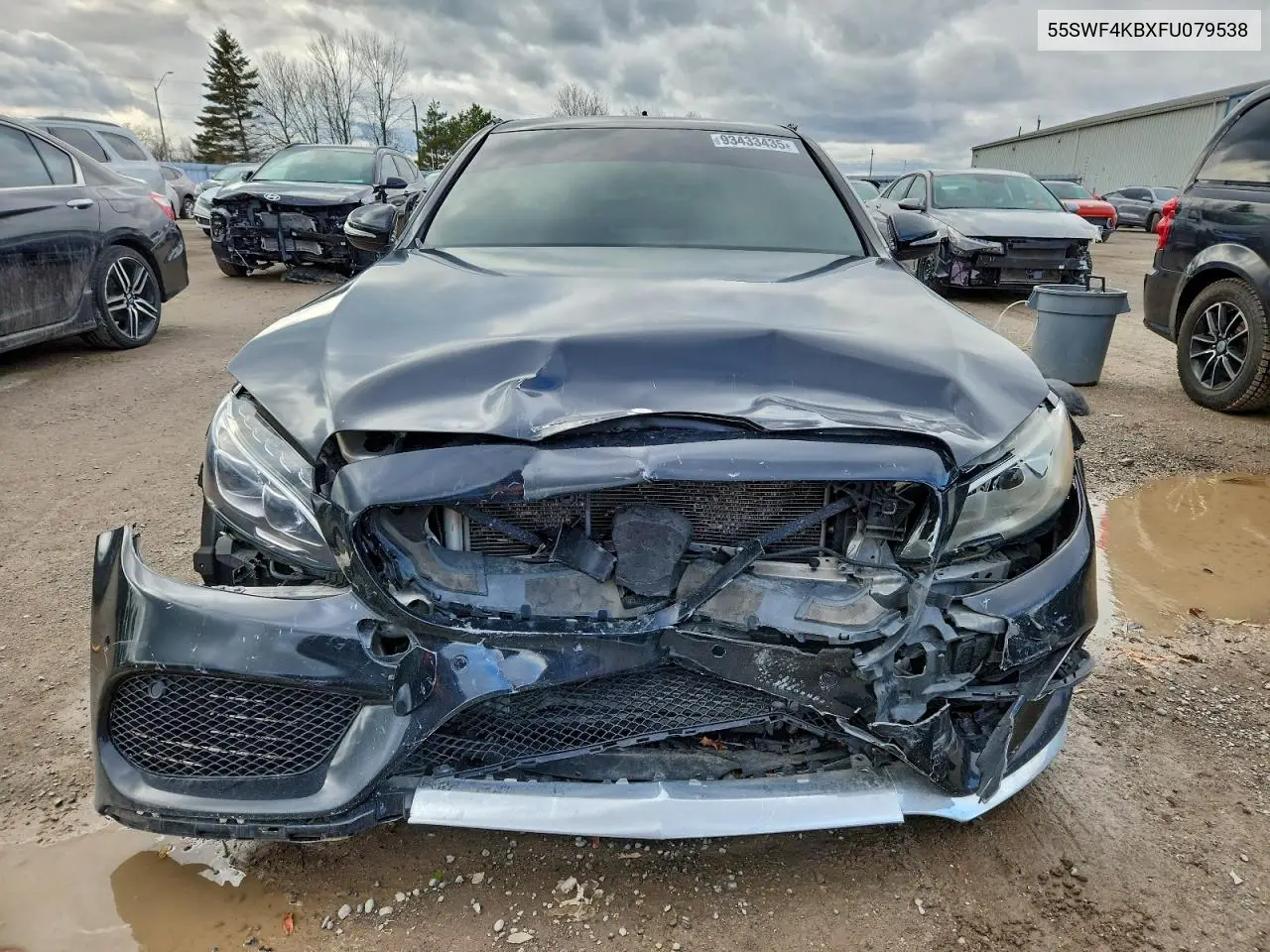 55SWF4KBXFU079538 2015 Mercedes-Benz C 300 4Matic