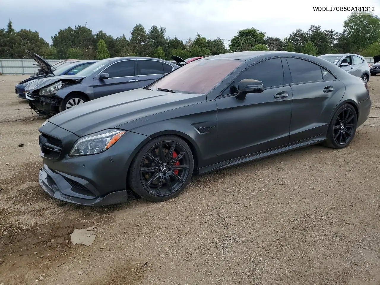 2016 Mercedes-Benz Cls 63 Amg S-Model VIN: WDDLJ7GB5GA181312 Lot: 52435336