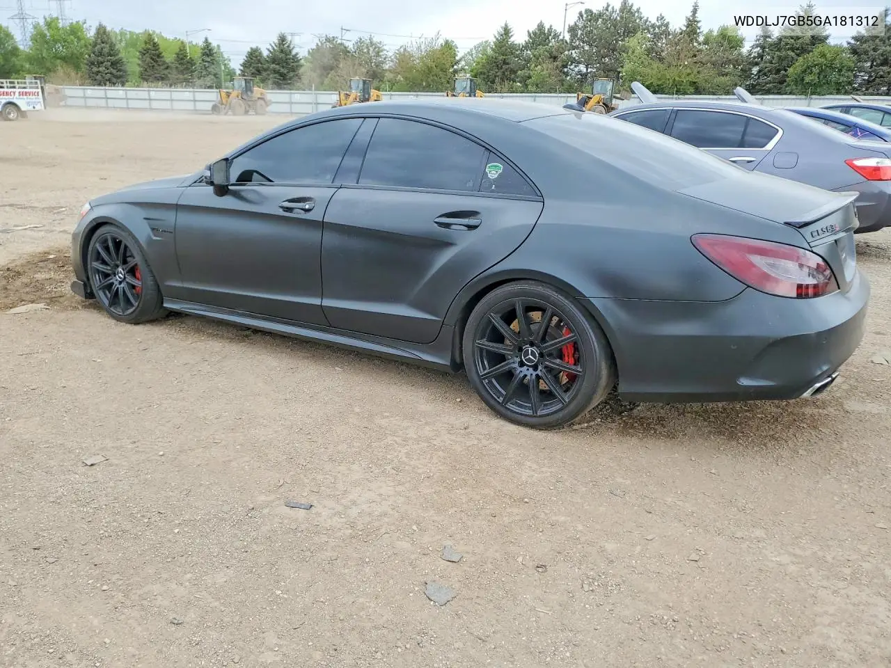 2016 Mercedes-Benz Cls 63 Amg S-Model VIN: WDDLJ7GB5GA181312 Lot: 52435336