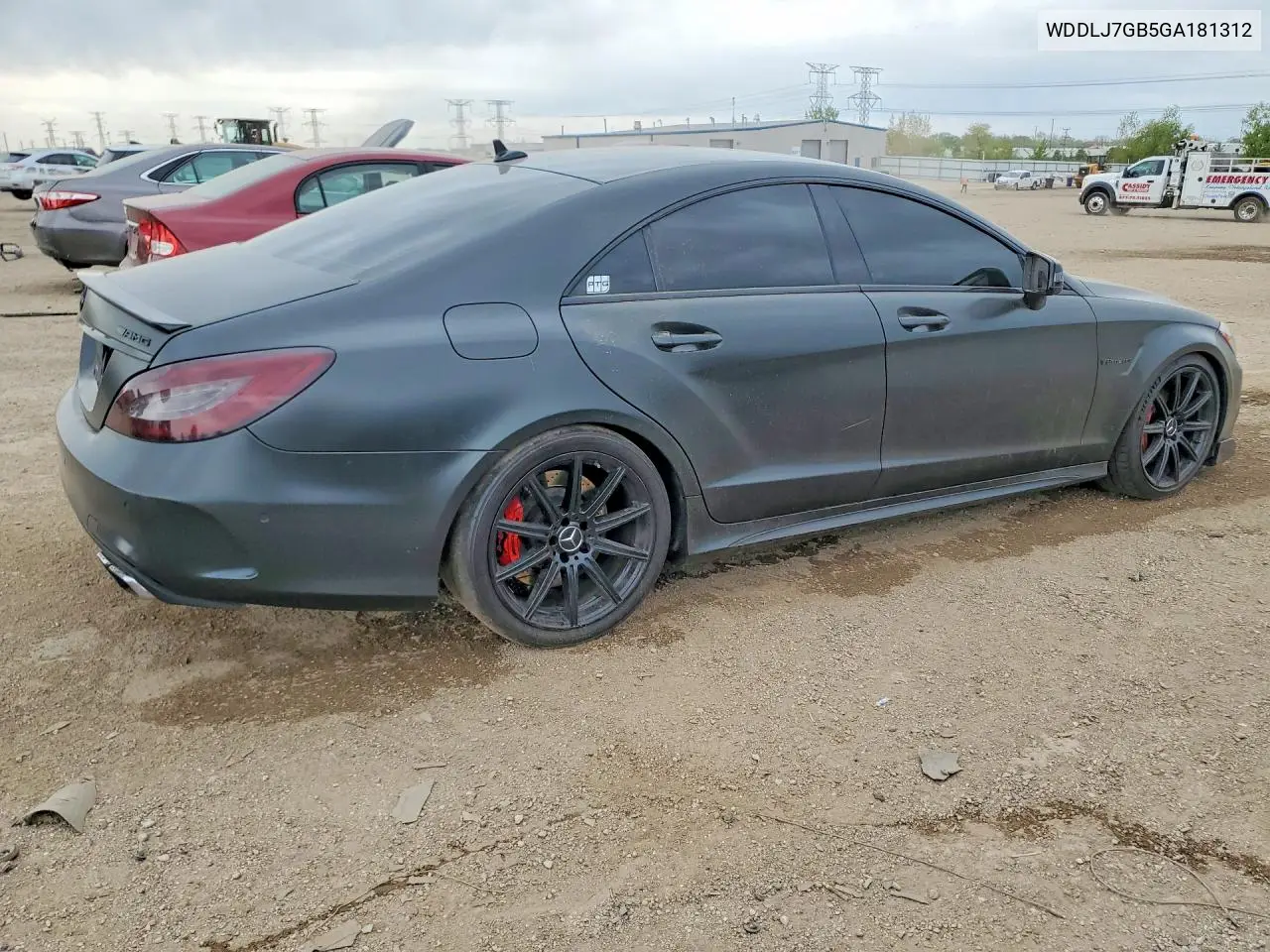 2016 Mercedes-Benz Cls 63 Amg S-Model VIN: WDDLJ7GB5GA181312 Lot: 52435336