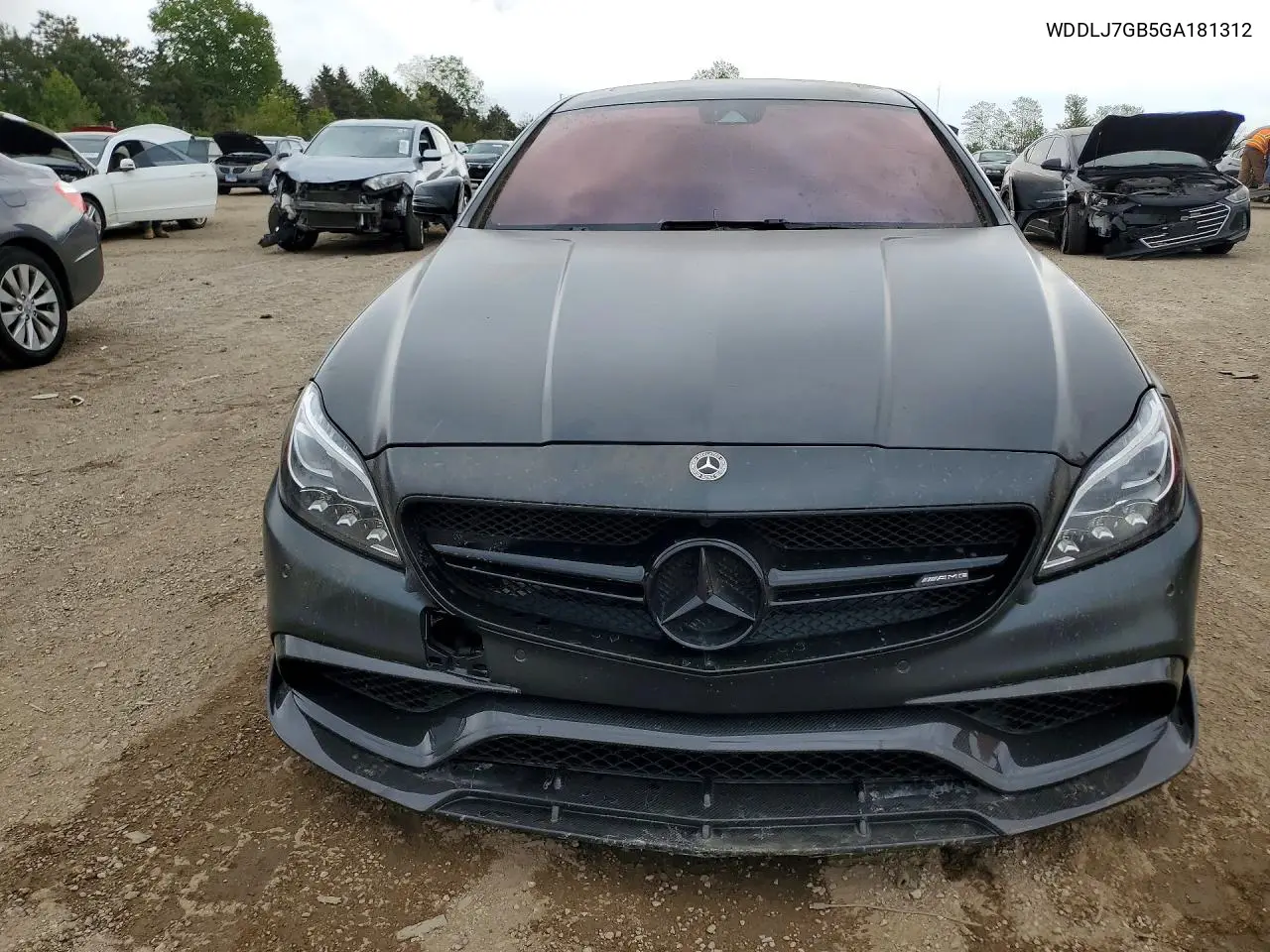 2016 Mercedes-Benz Cls 63 Amg S-Model VIN: WDDLJ7GB5GA181312 Lot: 52435336