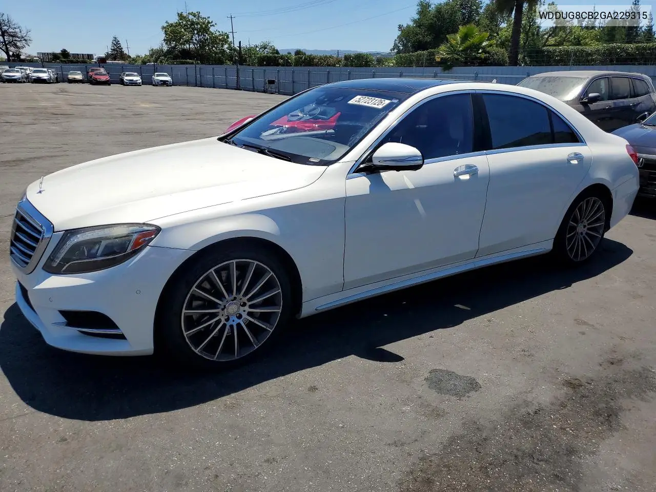 2016 Mercedes-Benz S 550 VIN: WDDUG8CB2GA229315 Lot: 52723126