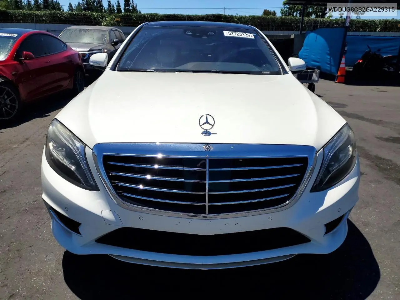 2016 Mercedes-Benz S 550 VIN: WDDUG8CB2GA229315 Lot: 52723126