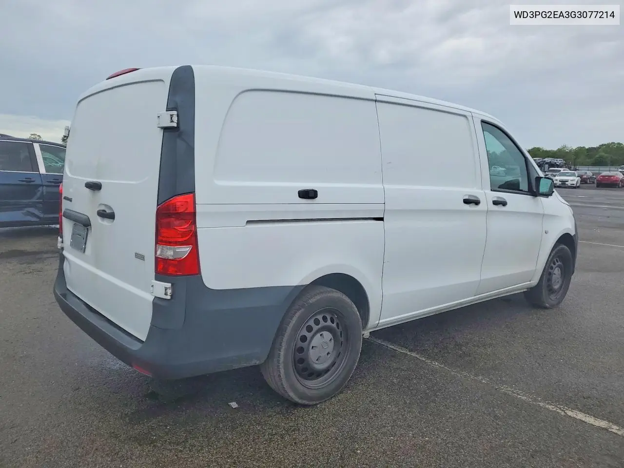 2016 Mercedes-Benz Metris VIN: WD3PG2EA3G3077214 Lot: 54562766