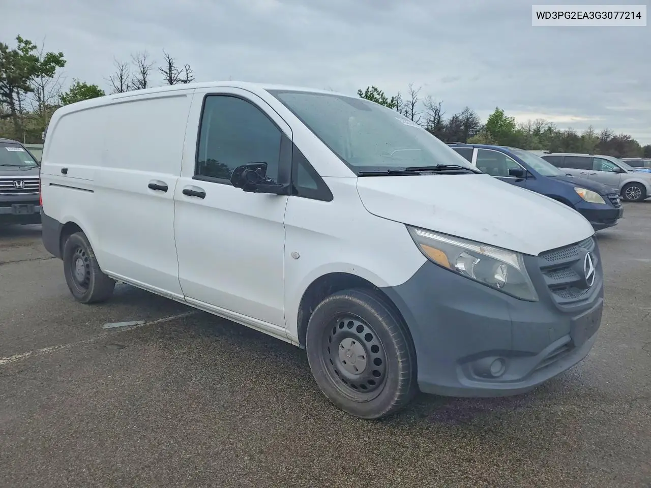 2016 Mercedes-Benz Metris VIN: WD3PG2EA3G3077214 Lot: 54562766