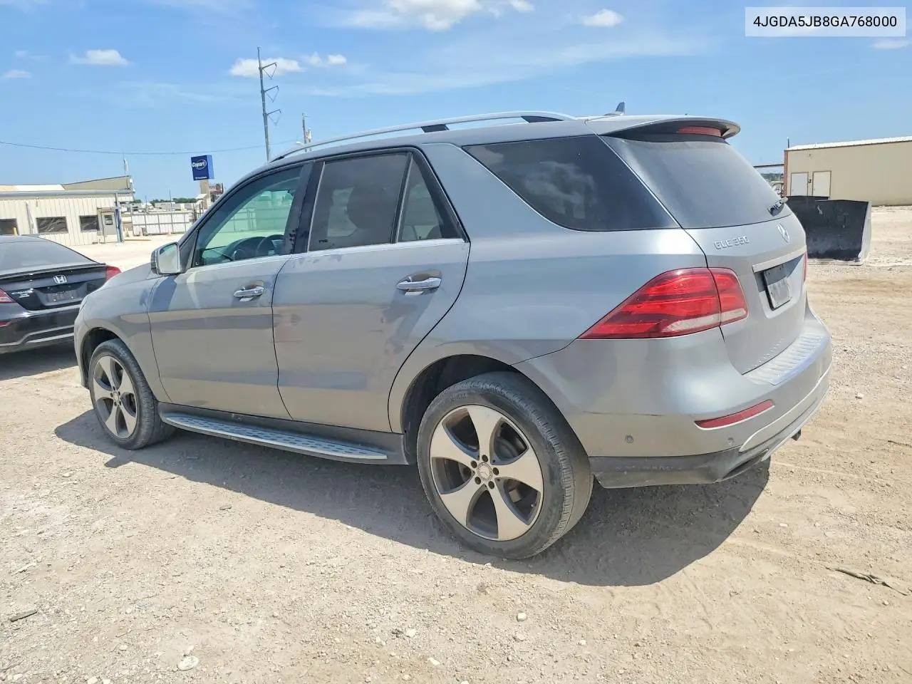2016 Mercedes-Benz Gle 350 VIN: 4JGDA5JB8GA768000 Lot: 55178356