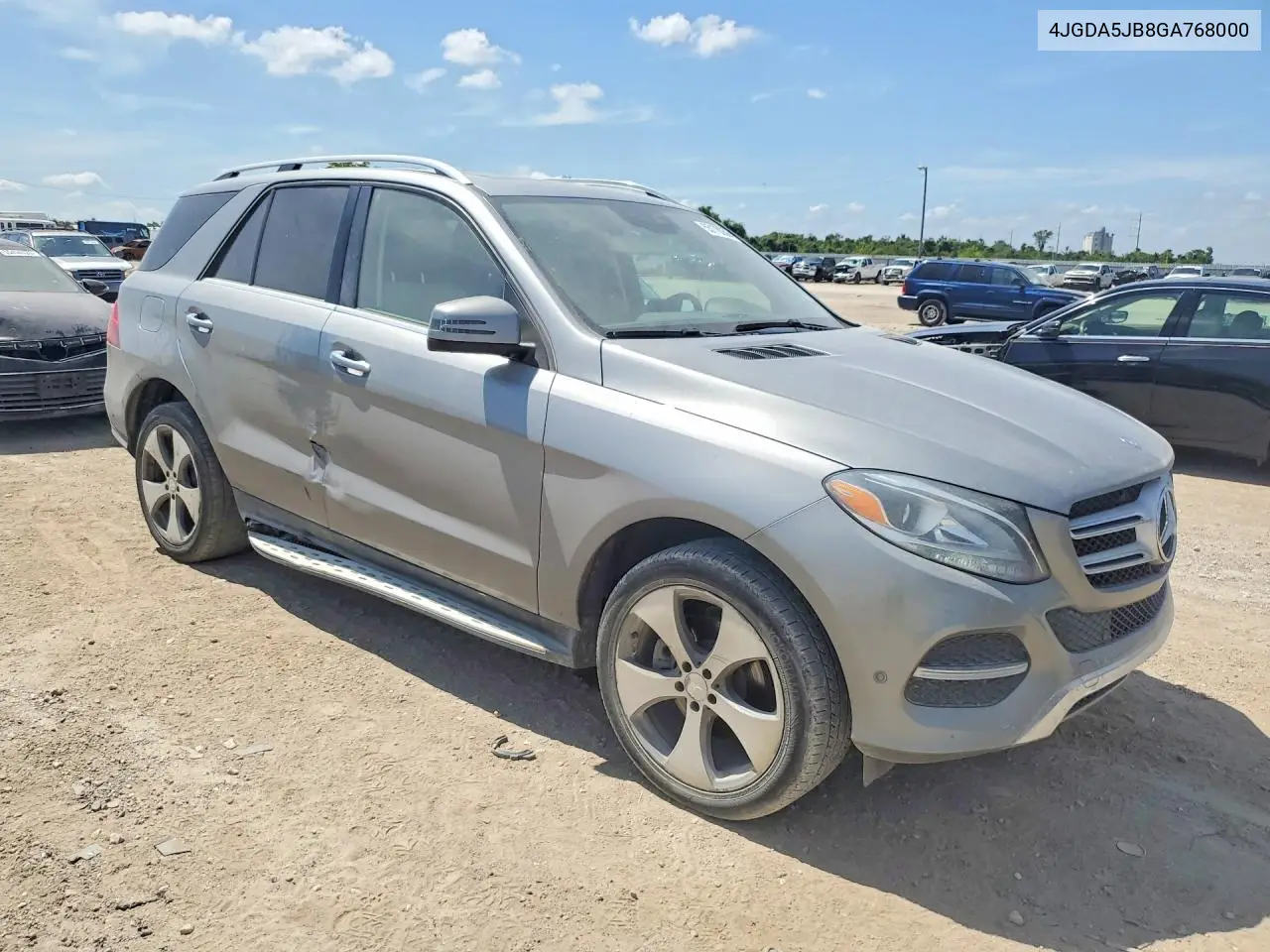 2016 Mercedes-Benz Gle 350 VIN: 4JGDA5JB8GA768000 Lot: 55178356