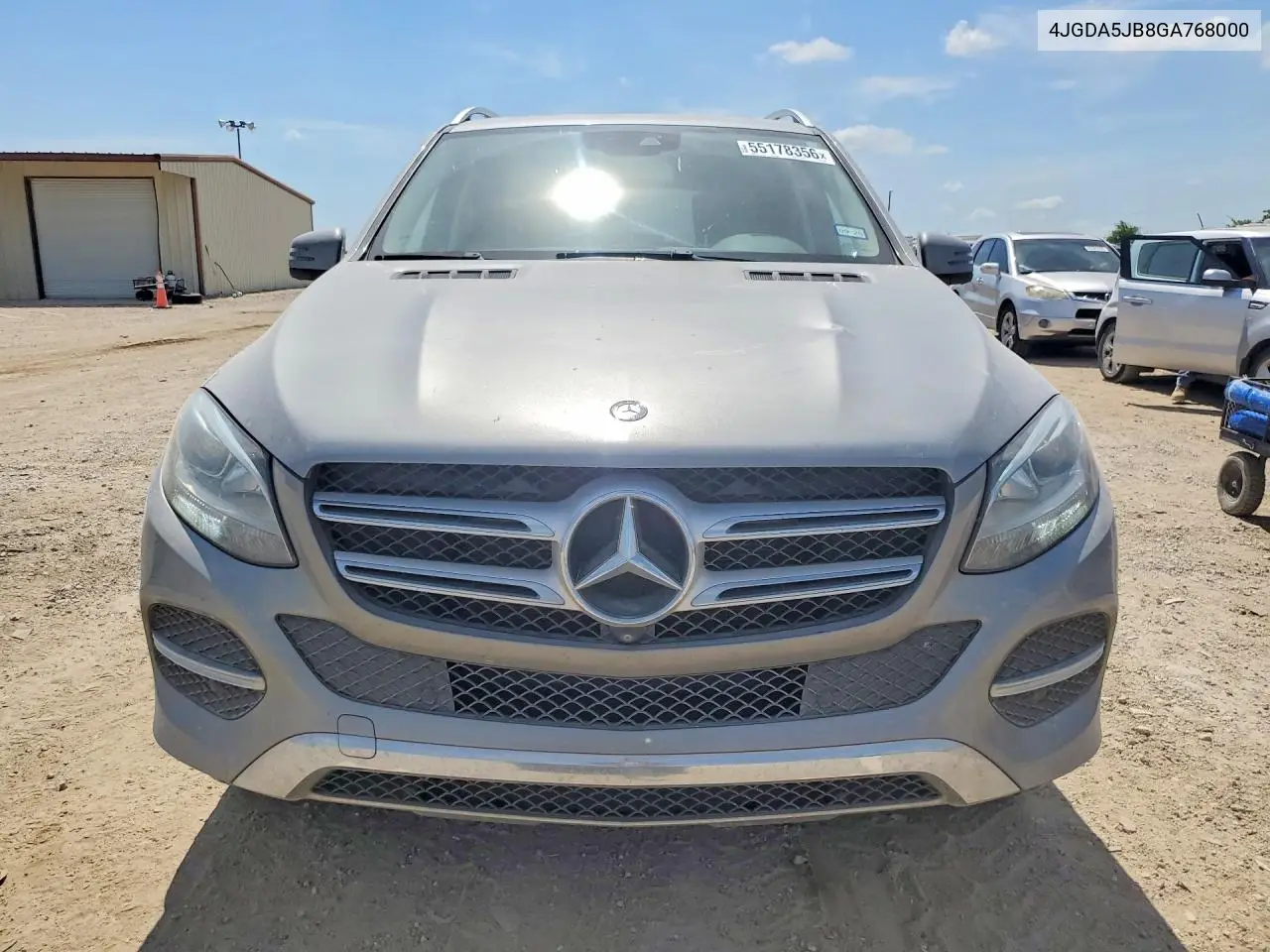 2016 Mercedes-Benz Gle 350 VIN: 4JGDA5JB8GA768000 Lot: 55178356