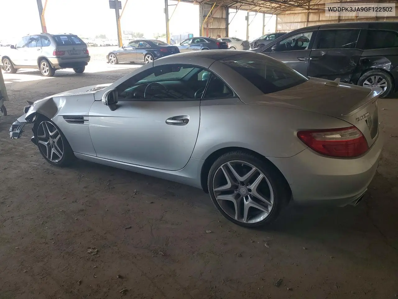 2016 Mercedes-Benz Slk 300 VIN: WDDPK3JA9GF122502 Lot: 55633696