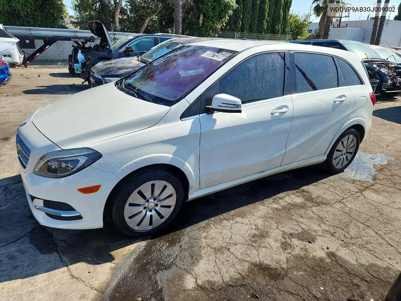 2016 Mercedes-Benz B 250E VIN: WDDVP9AB3GJ009002 Lot: 55671206