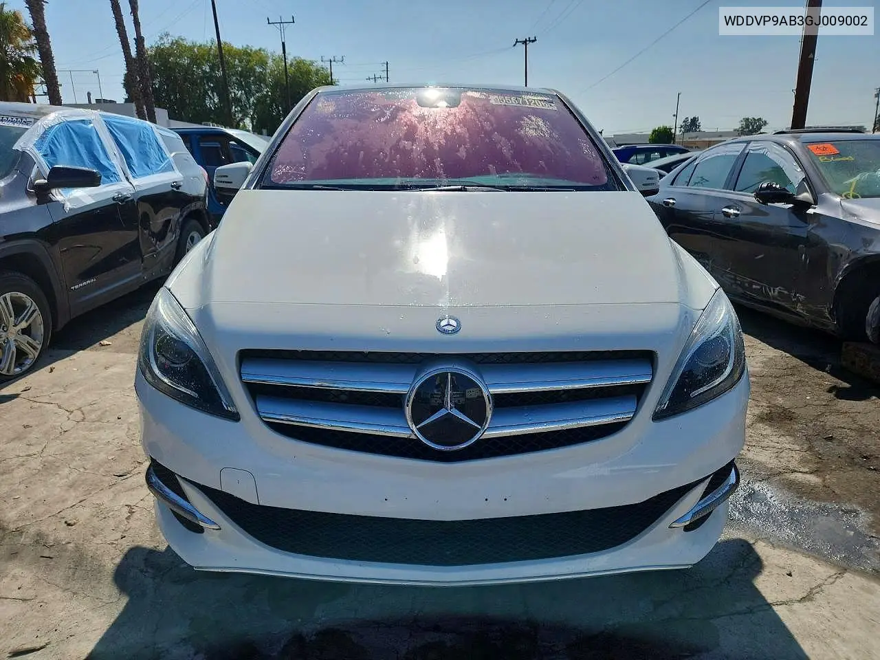 2016 Mercedes-Benz B 250E VIN: WDDVP9AB3GJ009002 Lot: 55671206